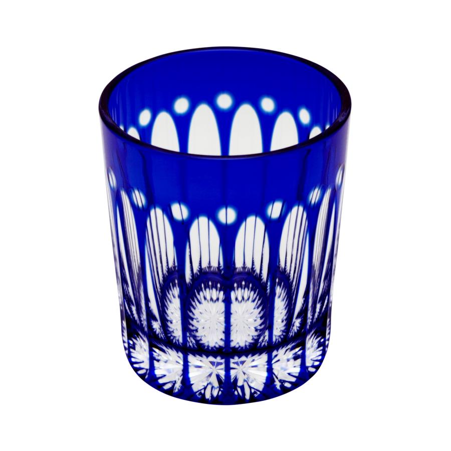 切子　馬上杯GR クリスタル製　IP-VSL-69125 カメイガラス ガラス食器 クリスタル 切子ハンドカット 篭目切子中鉢 13.5cm