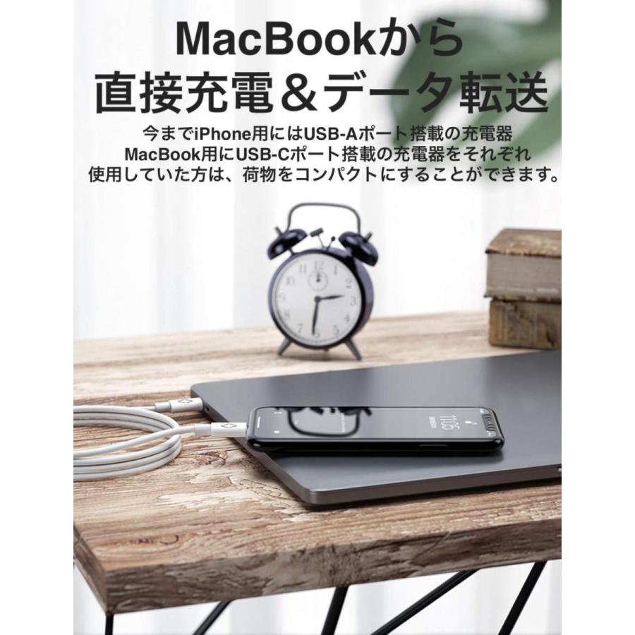 ブランド品専門の Lightningケーブル Mfi認証 1 2m 白 ライトニングケーブル認証 Iphone Usb C Less Is More 公式 ホワイト Cisama Sc Gov Br
