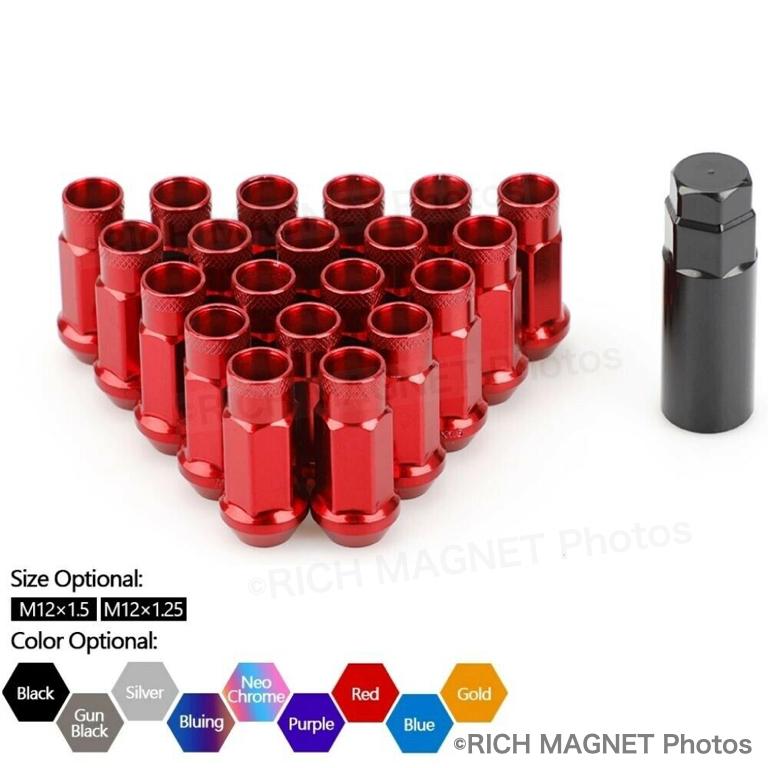 ホイールナット P1.25 レッド M12 48mm 貫通 スチール レーシング ナット 20個 赤 17HEX 日産 スバル スズキ : 124-1-nissan-red-wheel-nut : 店舗ツイてる - 通販 - Yahoo!ショッピング ホイールナット P1.25 レッド M12 48mm 貫通 スチール レーシング ナット 20個 赤 17HEX 日産 スバル スズキ : 124-1-nissan-red-wheel-nut : 店舗ツイてる - 通販 - Yahoo!ショッピング