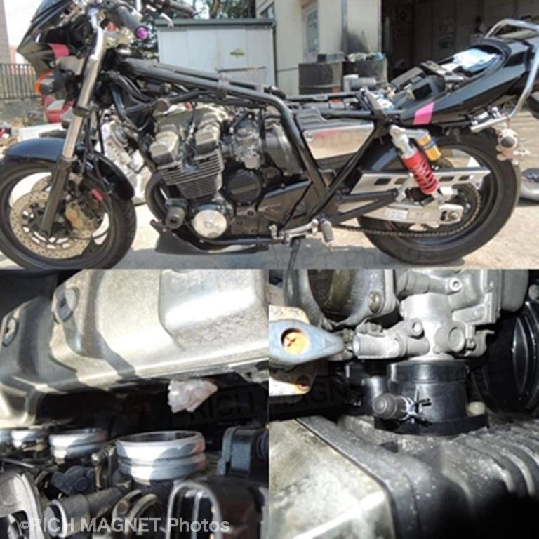 インテークマニホールド バイク ヤマハ XJR1200/R 4KG XJR1300 5EA 4個セット 修理 交換 パーツインシュレーター YAMAHA 社外品｜tempo-tuiteru｜09