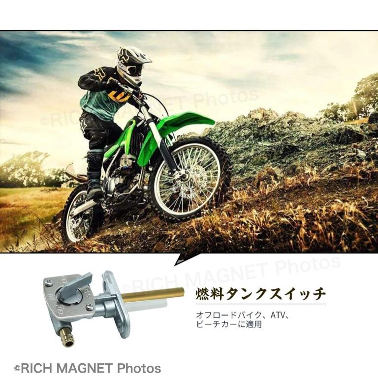 フューエルコック 純正タイプ 23F-24500-20 燃料コック RZ250/XT250/XT250T/TW125/TW200/TW200E/TW225E/TT250R 互換｜tempo-tuiteru｜10