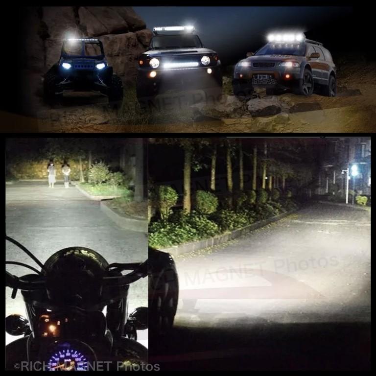 ワークライト 作業灯 36W 2個 LED フォグ ランプ バイク ワークライト 作業灯 36W 2個 LED フォグ ランプ バイク