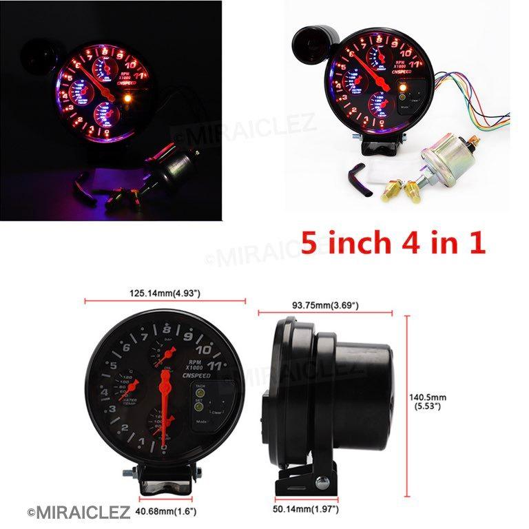 楽天市場 マルチメーター タコメーター 水温計 油温計 油圧計 オートゲージ 追加メータ 汎用 86 Zn6 シビック S660 S2000 Rx 8 スイフト 受賞店舗 Www Angkaalam Com