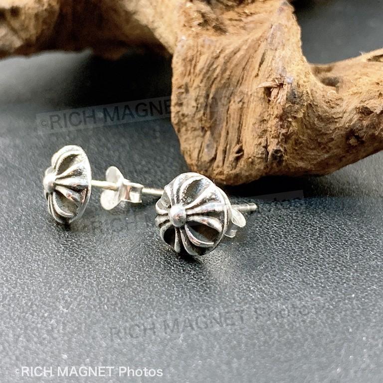 ピアス クロスボール 両耳用 2個セット シルバー925 スタッド ピアス クロスボール 両耳用 2個セット シルバー925 スタッド