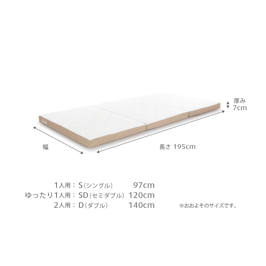 TEMPUR テンピュール マットレス 7センチ厚 トッパー ダブル用 【公式