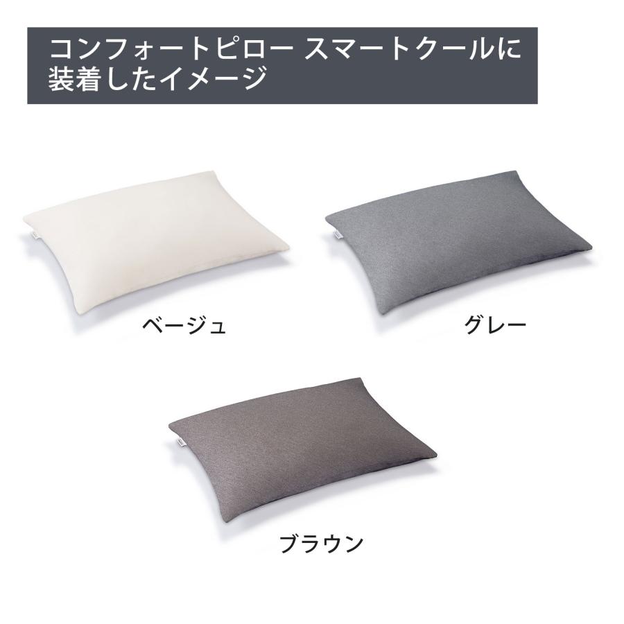 テンピュール（TEMPUR） 枕カバー スムースピローケース 約70×50cm