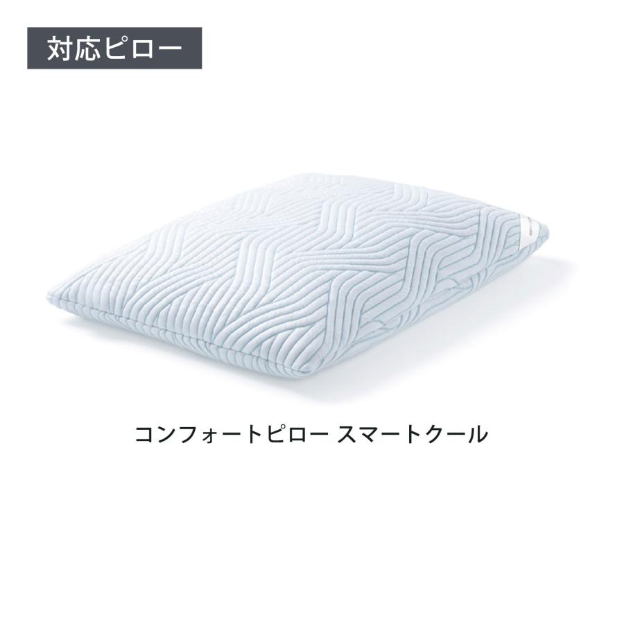 テンピュール（TEMPUR） 枕カバー スムースピローケース 約70×50cm