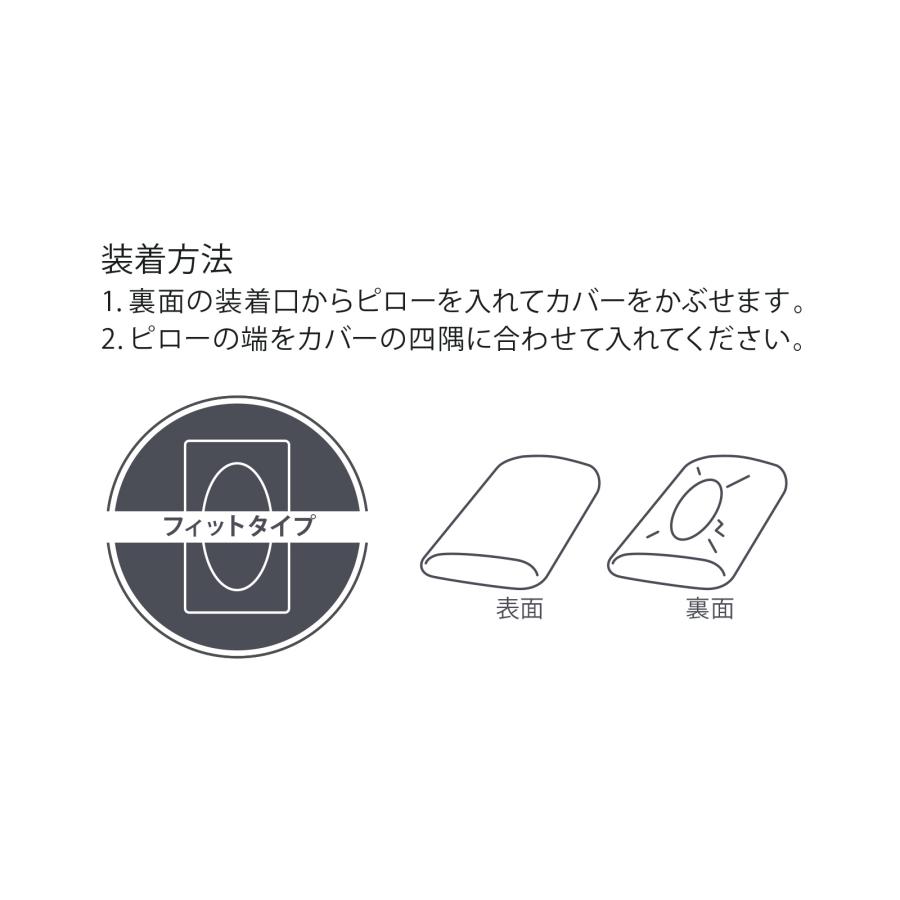 テンピュール（TEMPUR） 枕カバー スムースピローケース Queen S/Queen