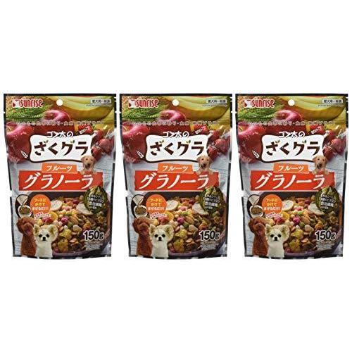 ゴン太のざくグラ フルーツグラノーラ150g 3個セット 犬用おやつ 150グラム X 3 Ft07q64jfpk Ten Eleven 通販 Yahoo ショッピング