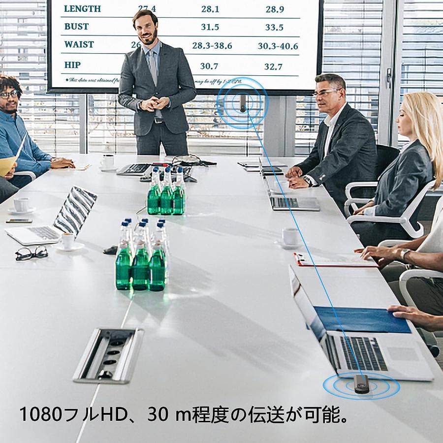 大阪電子工業HDMI 送受信機セット メーカー保証 挿すだけ 1080P 安定転送距離ワイヤレス 無線化hdim 音画同期 超低遅延 テレビ/PC/Mac/Window/カメラ/_7