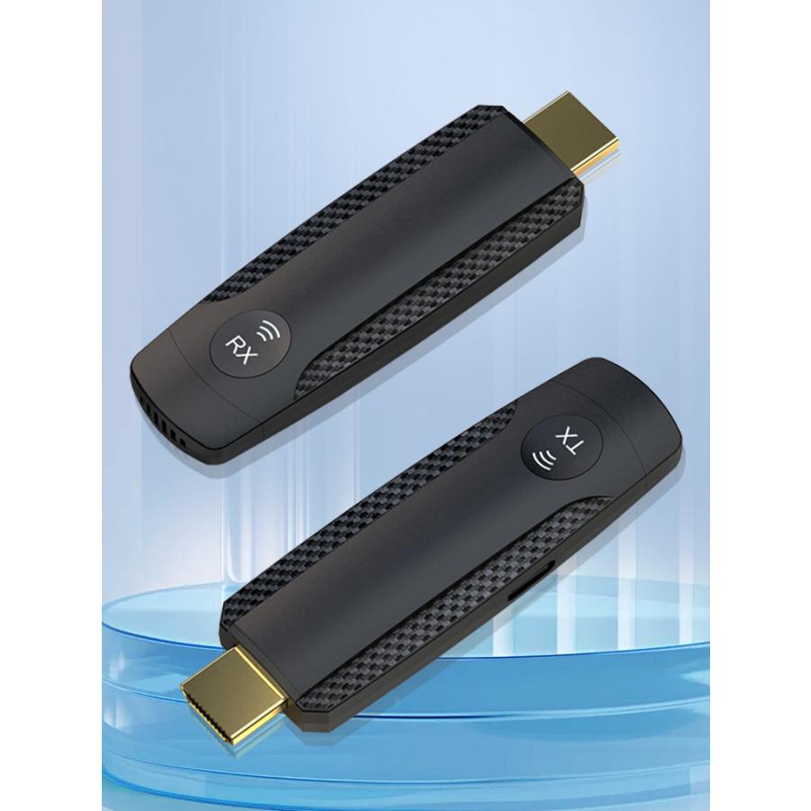 大阪電子工業HDMI 送受信機セット メーカー保証 挿すだけ 1080P 安定転送距離ワイヤレス 無線化hdim 音画同期 超低遅延 テレビ/PC/Mac/Window/カメラ/_8