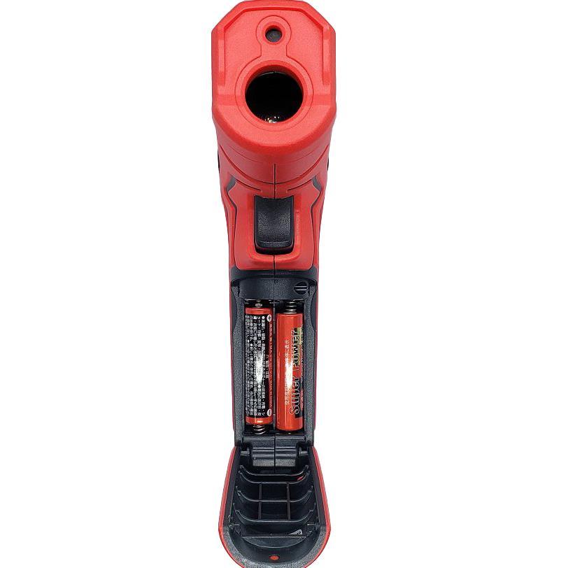 放射温度計 保証付 カラー画面 -50〜800℃ 単4電池使用 放射率変更