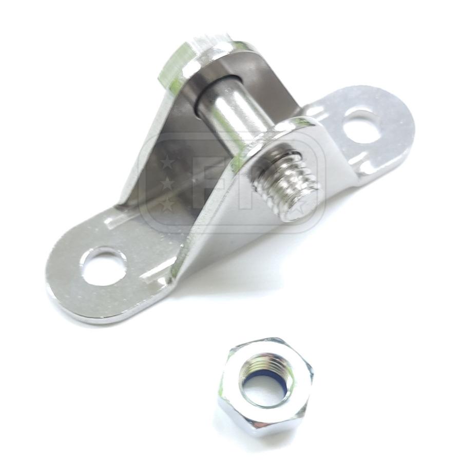 ガススプリング ガスダンパー用ブラケット 8パイ穴径用 取付金具