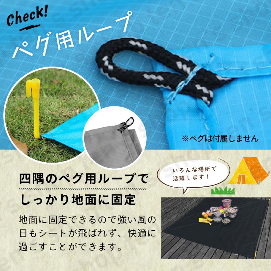 レジャーシート 一人用 小さめ 遠足 コンパクト シンプル 敷物 シート 防水 軽量 日除け アウトドア キャンプ ピクニック 子供 登山 収納袋付き 運動会 中学生 |  | 03