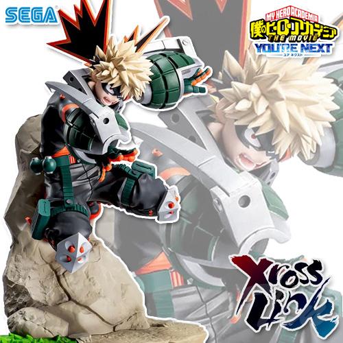 僕のヒーローアカデミア ヒロアカ XrossLink 爆豪勝己 フィギュア セガ（SEGA） 僕のヒーローアカデミア THE MOVIE ユアネクスト