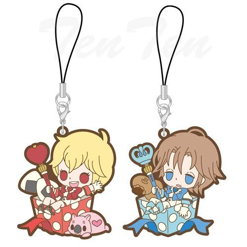 美男高校地球防衛部LOVE！ グッズ ラバーストラップ キャラプレVer. 全