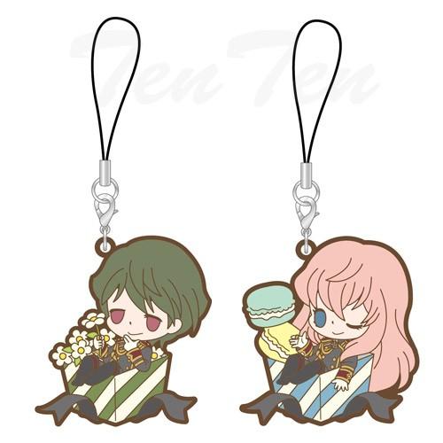 美男高校地球防衛部LOVE！ グッズ ラバーストラップ キャラプレVer. 全