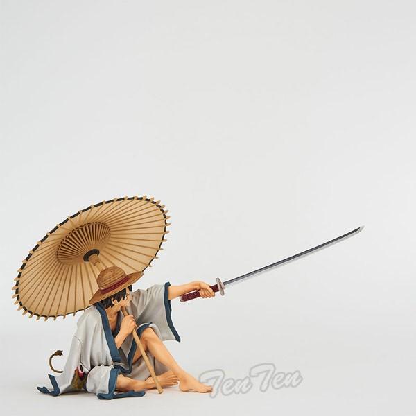 BANPRESTO ワンピース フィギュア ルフィ 通常・原型カラー 全2
