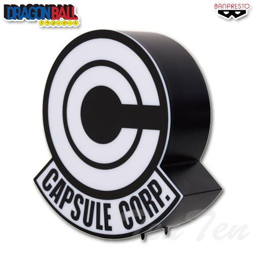 ドラゴンボール ロゴルームライト ドラゴンボール ロゴルームライト カプセルコーポレーション 【新品