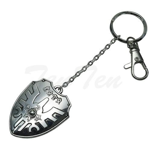 ドラゴンクエスト メタリックアイテムキーホルダー ロトの盾 SPECIAL