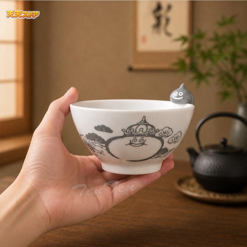 ドラゴンクエスト 和シリーズ 飯碗 グレー スマイルスライム 【即納品