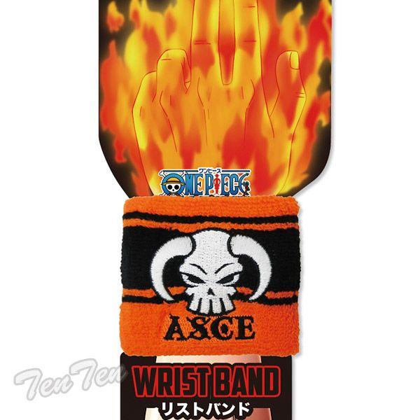 ONEPIECE WRISTBAND リストバンド　ポートガス・D・エース ワンピース 台紙つき リストバンド ポートガス・D・エース 【即納品