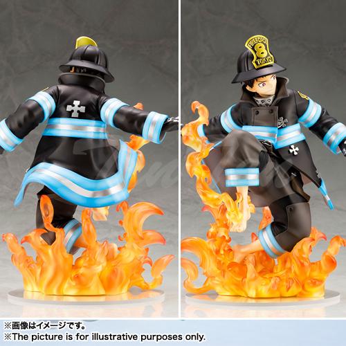 ARTFX 炎炎ノ消防隊 J 森羅日下部 (再販) 【即納品】 炎炎 1/8スケール
