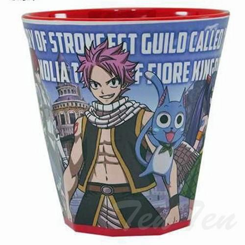 フェアリーテイル メラミンカップ レッド 食器 コップ FAIRY TAIL グッズ｜ten-ten-store