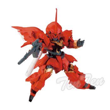 ガンダムシリーズ メックサーガフィギュア MS 全4種セット 機動戦士ガンダムUC 【即納品】 ユニコーンガンダム シナンジュ バンシィ リゼルの画像