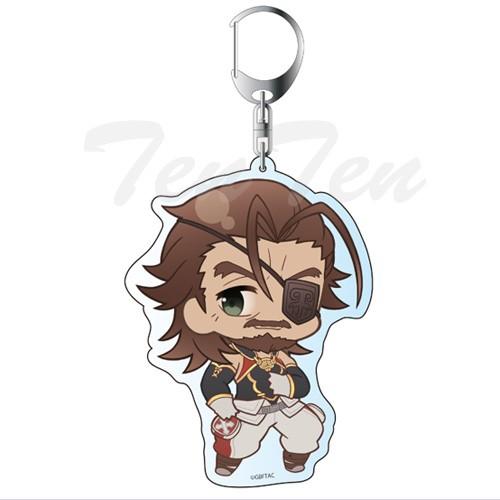 GRANBLUE FANTASY The Animation グッズ デカキーホルダー ぷにキャラ オイゲン グラブル グランブルーファンタジー ジ・アニメーション｜ten-ten-store｜02