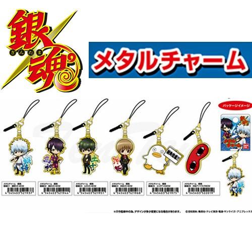 銀魂 グッズ メタルチャーム 02 高杉 スマホ 携帯 アクセサリ : 天天