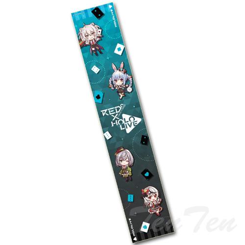 ホロライブ×RED° マフラータオルB 【即納品】 VTuber hololive RED° TOKYO TOWER コラボ 限定 グッズ ホロライブ ぼたん ぺこら ノエル クロヱ｜ten-ten-store｜02