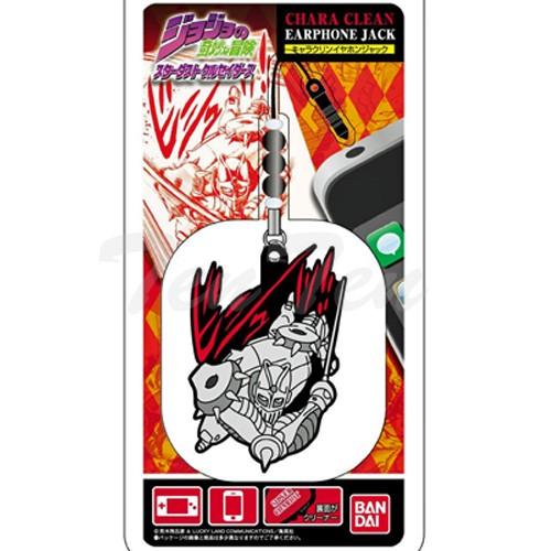 ジョジョの奇妙な冒険 キャラクリン イヤホンジャック 02 シルバー