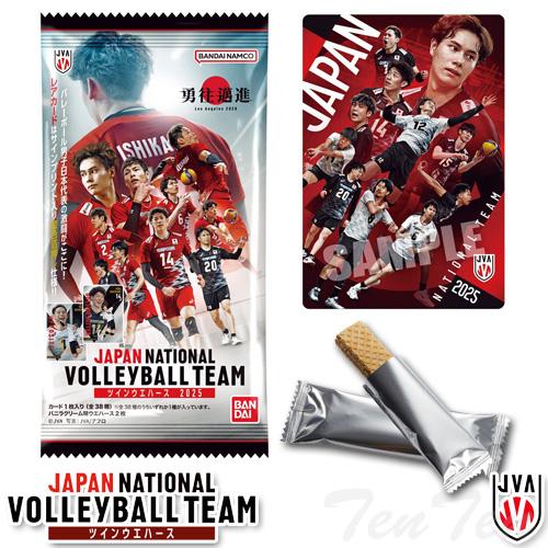 バレーボールTWIN p706p5g BANDAI（バンダイ） JAPAN NATIONAL VOLLEYBALL TEAM ツインウエハース