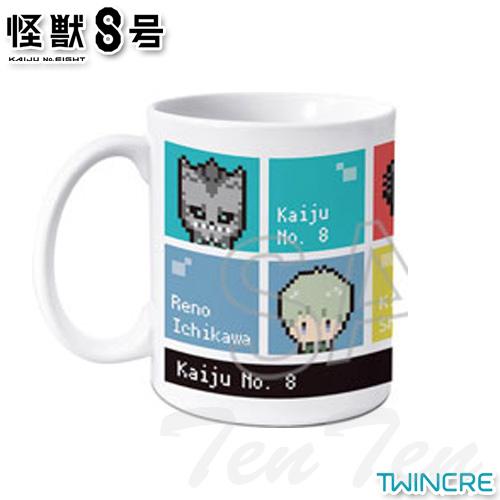 TWINCRE（ツインクル） 怪獣8号 ピクセルアートシリーズ マグカップ