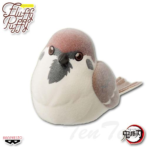 BANPRESTO 鬼滅の刃 Fluffy Puffy チュン太郎 単品 【新品・未 BANPRESTO 鬼滅の刃 Fluffy Puffy チュン太郎 単品 【新品・未