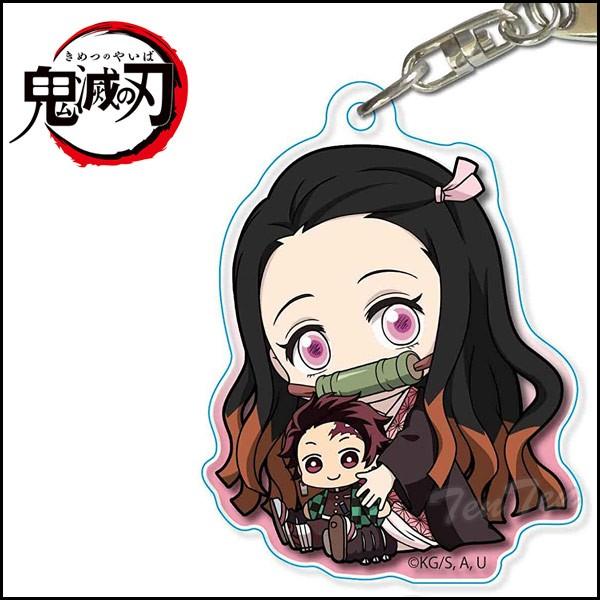 鬼滅の刃 ぎゅぎゅっとアクリルキーホルダー 竈門 禰豆子 ねずこ きめつのやいば 年末のプロモーション グッズ かまど
