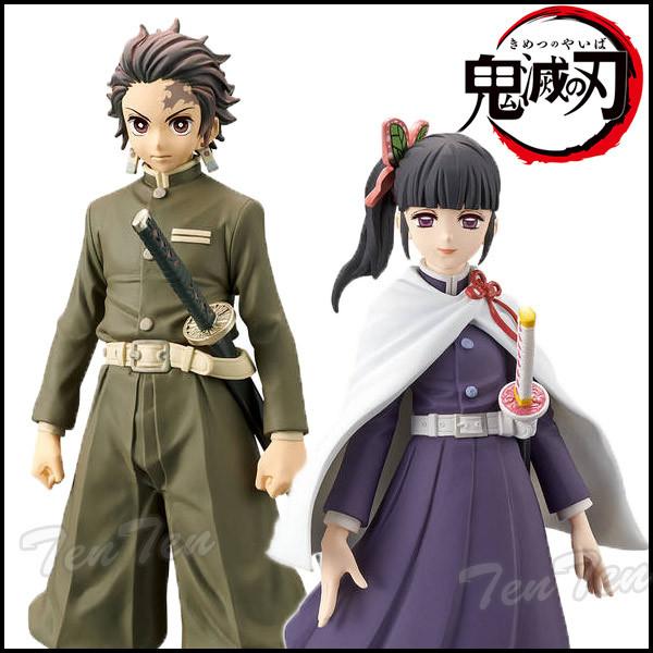 【新品未開封】栗花落カナヲ、竈門炭治郎　2点セット BANPRESTO（バンプレスト） 鬼滅の刃 フィギュア 絆ノ装 漆ノ型 栗花落