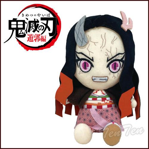 BANDAI 鬼滅の刃 Chibiぬいぐるみ 竈門禰豆子 鬼化進行時Ver. 第 BANDAI 鬼滅の刃 Chibiぬいぐるみ 竈門禰豆子 鬼化進行時Ver. 第