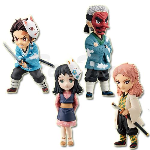 BANPRESTO 鬼滅の刃 ワールドコレクタブルフィギュア vol.1 4種