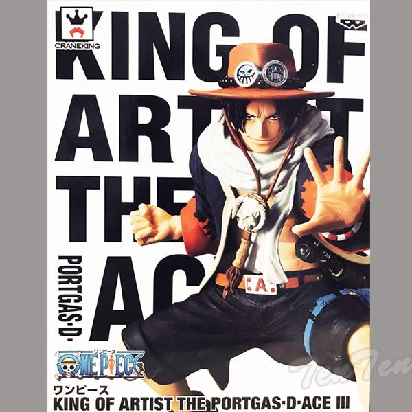 BANPRESTO ワンピース フィギュア エース KING OF ARTIST THE