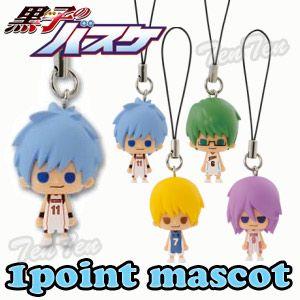 黒子のバスケ 1point Mascot ストラップ 4種セット ワンポイント マスコット Krb 1ptm4 天天ストア 通販 Yahoo ショッピング