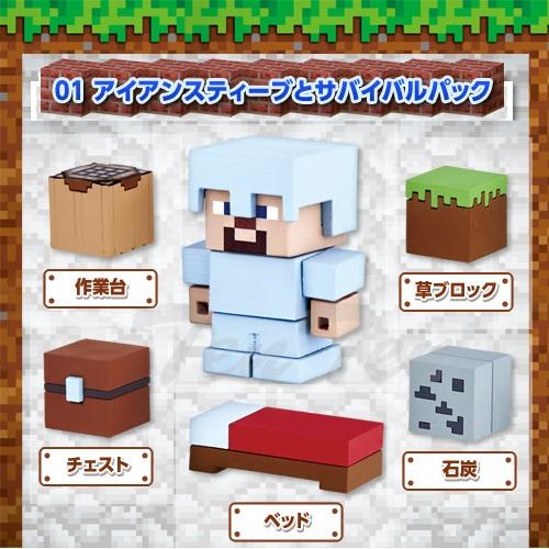 マインクラフト ケシゴム スターターセット01 アイアンスティーブとサバイバルパック マイケシ Minecraft 消しゴム 文具 Mc Mk Ss1 天天ストア 通販 Yahoo ショッピング