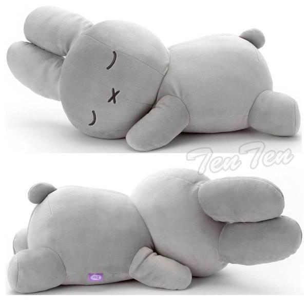 タカラトミーアーツ すやすやフレンド ぬいぐるみ うさぎ(グレー) L