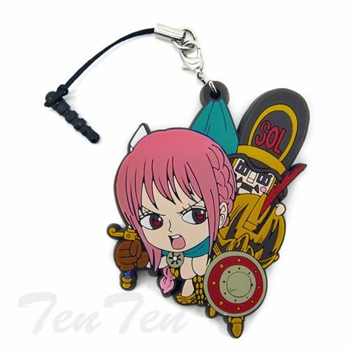 ワンピース グッズ つままれストラップ レベッカ アクセサリ : 天天