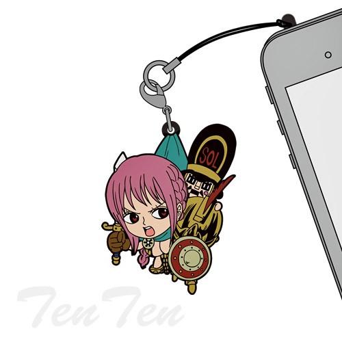 ワンピース グッズ つままれストラップ レベッカ アクセサリ : 天天