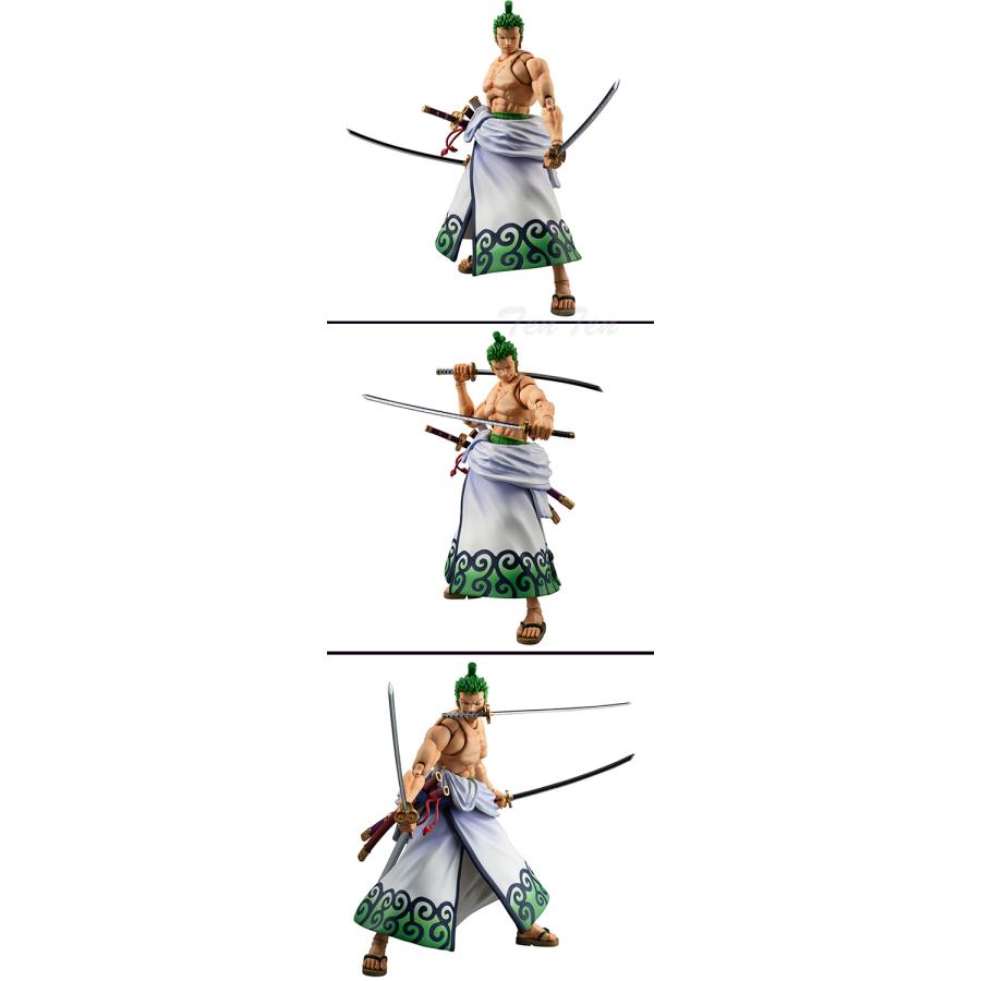 ヴァリアブルアクションヒーローズ ONE PIECE ゾロ十郎 【即納品】 ワンピース VAH メガハウス アクションフィギュア｜ten-ten-store｜03