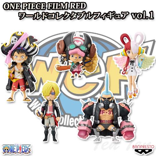 BANPRESTO ONE PIECE FILM RED ワールドコレクタブルフィギュア BANPRESTO ONE PIECE FILM RED ワールドコレクタブルフィギュア