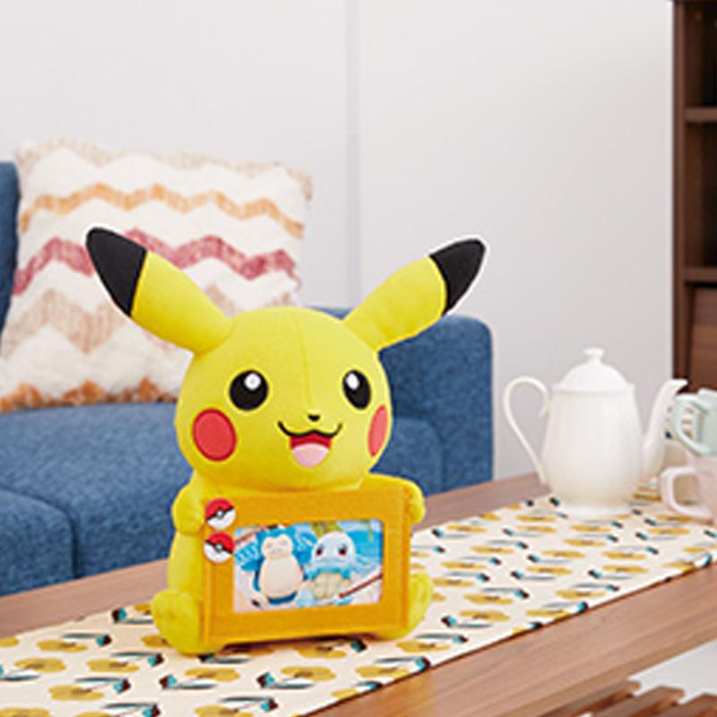 ポケットモンスター でっかい ぬいぐるみ 写真立て ピカチュウ A ポケットモンスター でっかい ぬいぐるみ 写真立て ピカチュウ A
