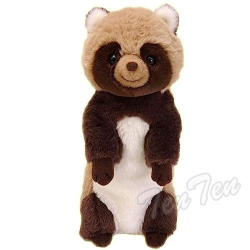 potte ペンケース タヌキ 【即納品】 たぬき ぬいぐるみ ペン ポーチ